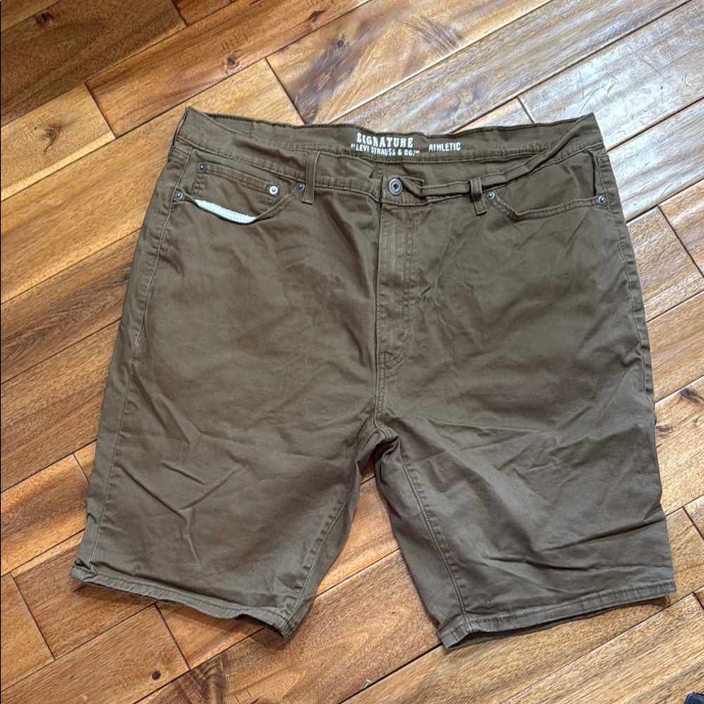 Signature Men's Brown Shorts